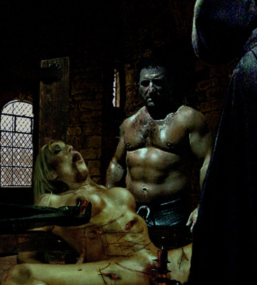 &quot;Admit it!!! Admit that you have befouled Duque Robert's bed by fornicating with Lord Russell. ADMIT IT!!!<br /><br />&quot;YES!!! YES!!! I... I.... I GASP CONFESS!!! I be...be...beseech thee, please don't torment me any more. . .&quot;