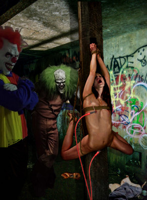 Clowning around. . .