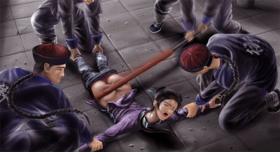 Xiaobian - beating scene (2)