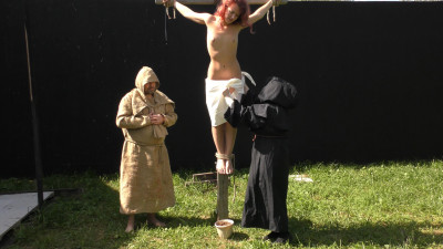 The virgin is stripped of her dignity.